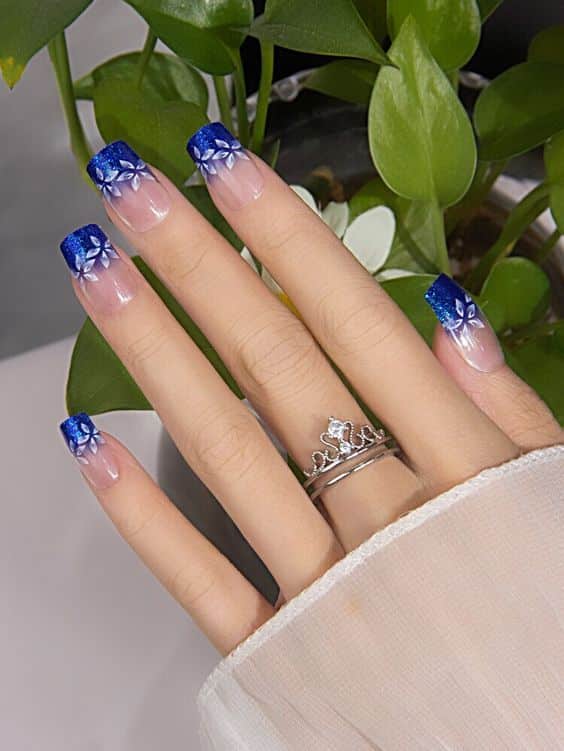 50+ Stunning Blue Nail Designs 2023