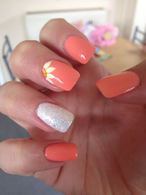 60+ Peach Nail Designs 2023