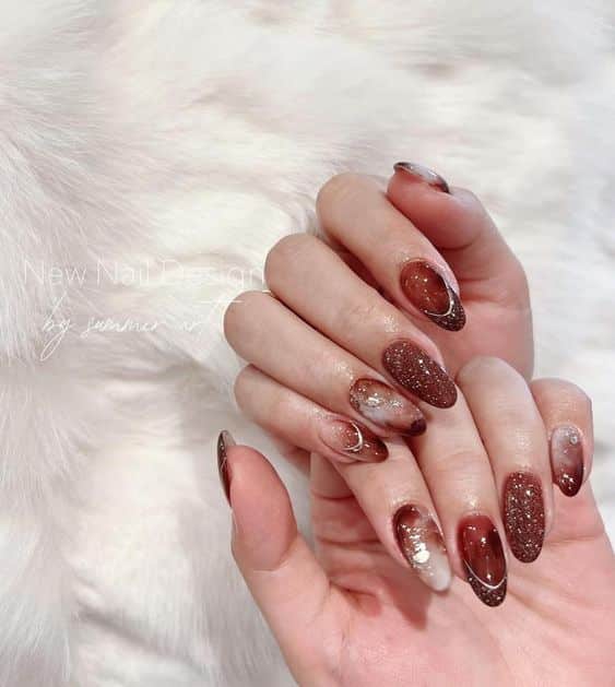 50+ Unique Maroon Nail Designs 2023