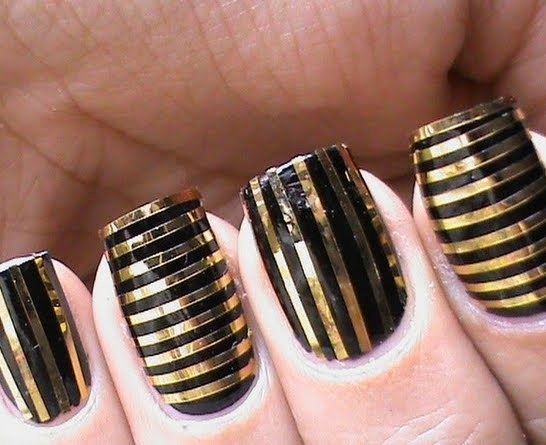 31+ Trendy Nail Designs With Stripes 2023