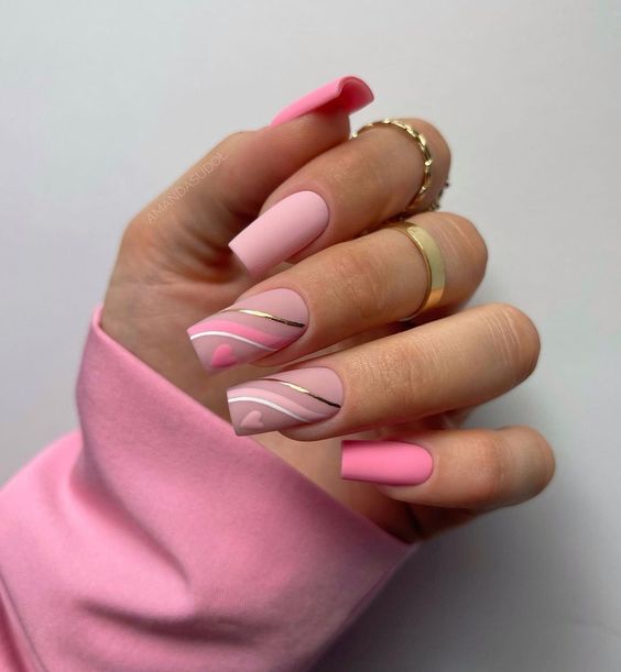 24+ Cute Baby Pink Nail Designs 2023