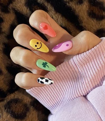 42+ Smiley Face Nail Design 2023