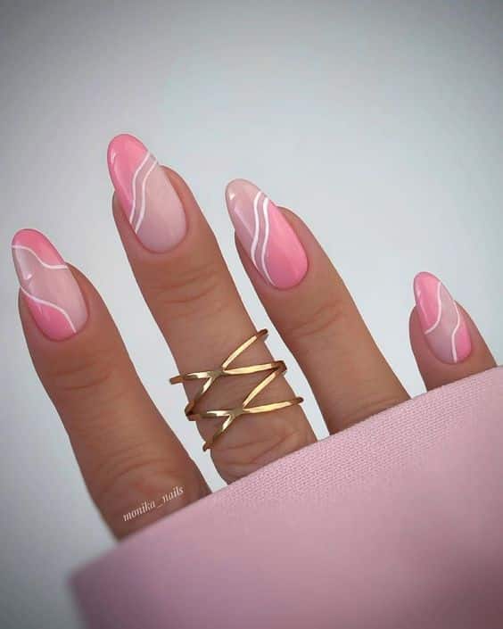 24+ Cute Baby Pink Nail Designs 2023