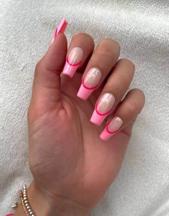 28+ Outstanding French Tip Nail Designs 2023