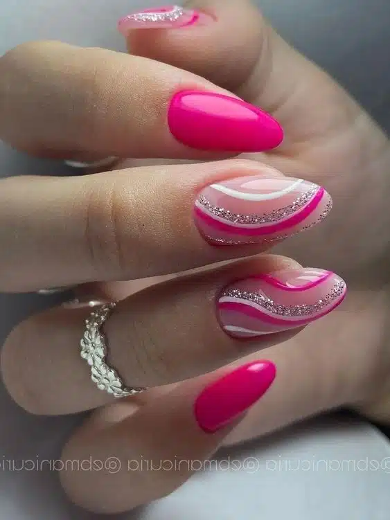 21+ Cute Pink Nail Designs 2023