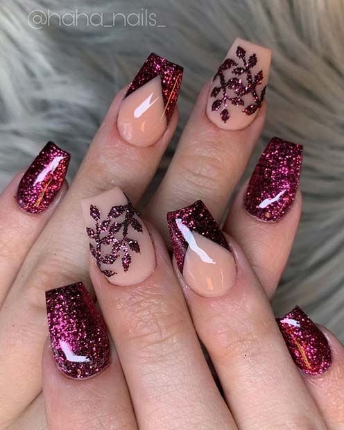 50+ Unique Maroon Nail Designs 2023