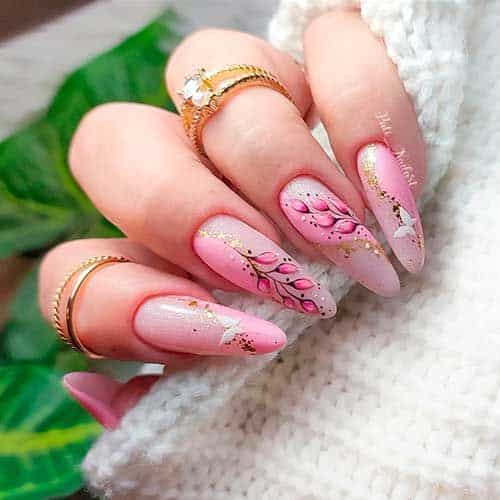 24+ Cute Baby Pink Nail Designs 2023