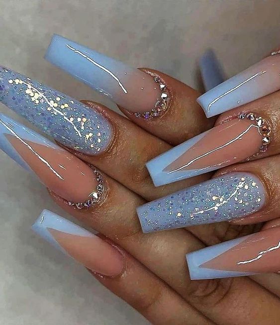 50+ Stunning Blue Nail Designs 2023