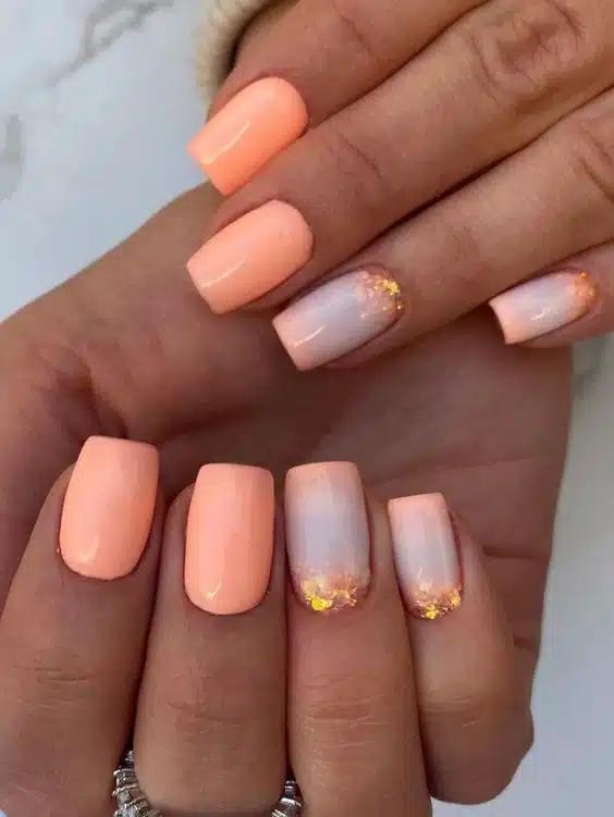 60+ Peach Nail Designs 2024