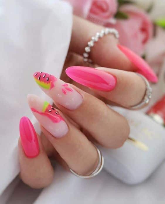 24+ Cute Baby Pink Nail Designs 2023