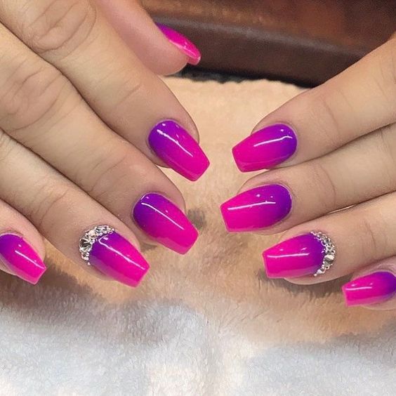 50+ Latest Purple And Pink Nail Designs 2023