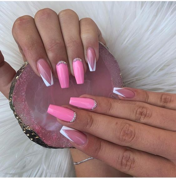 24+ Cute Baby Pink Nail Designs 2023