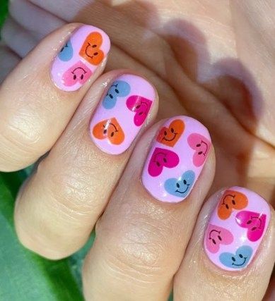 42+ Smiley Face Nail Design 2023