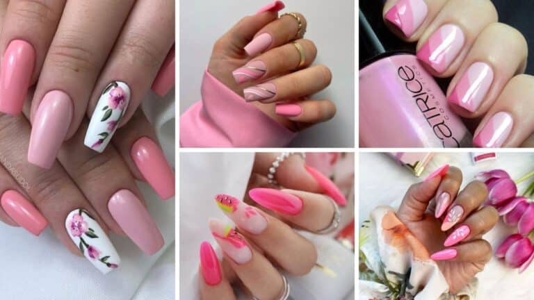 24+ Cute Baby Pink Nail Designs 2023