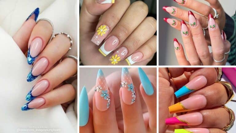 28+ Outstanding French Tip Nail Designs 2023