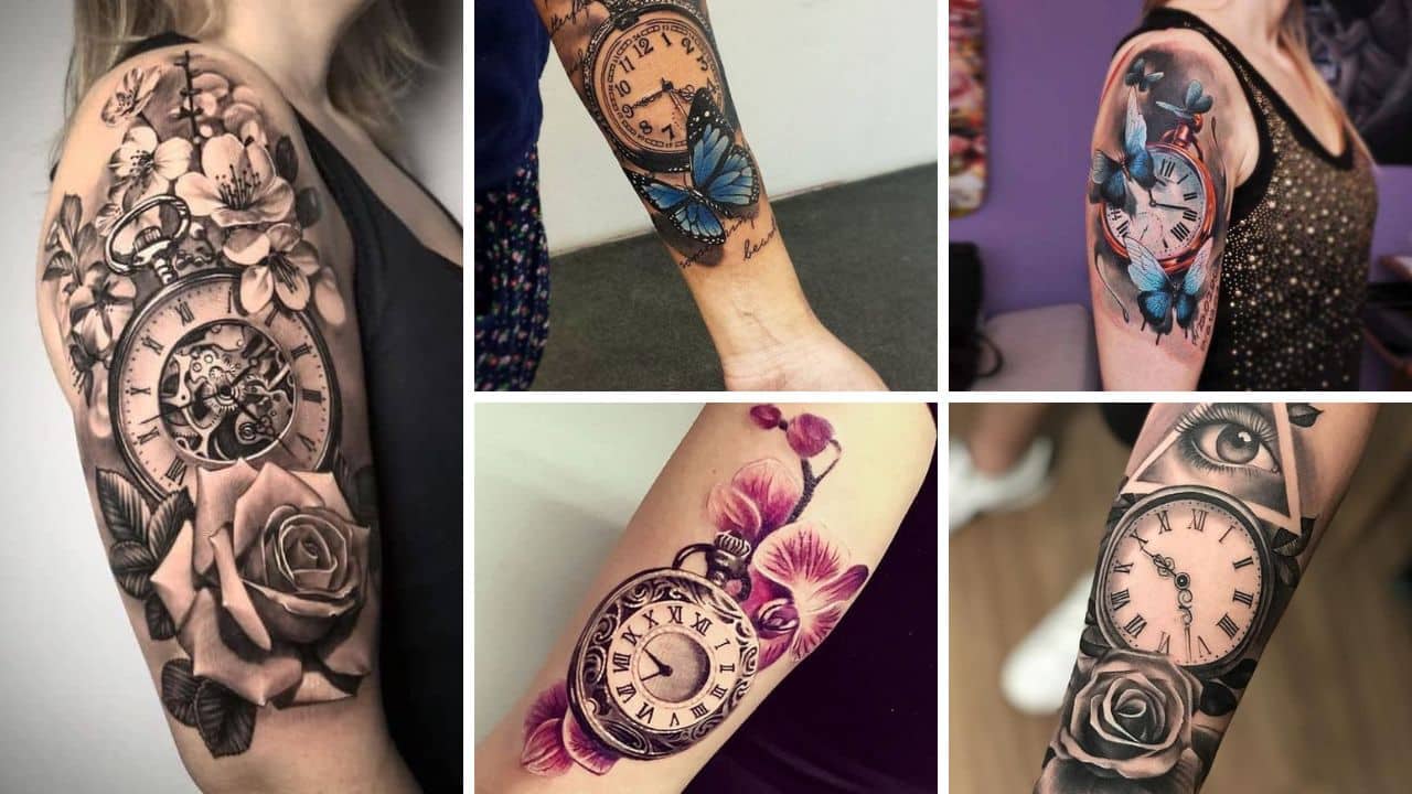 20 Clock Tattoos  Tattoofanblog