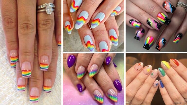 30+ Beautiful Pride Nail Designs 2023