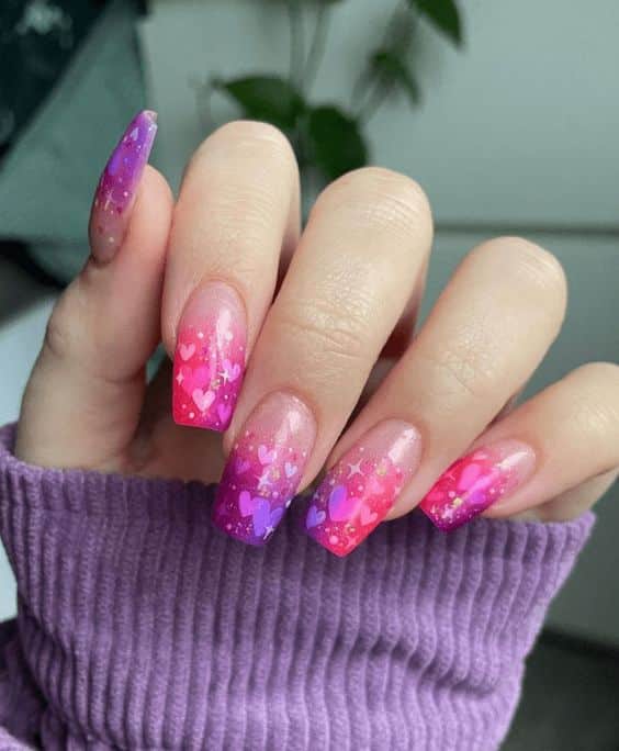 50+ Latest Purple And Pink Nail Designs 2023