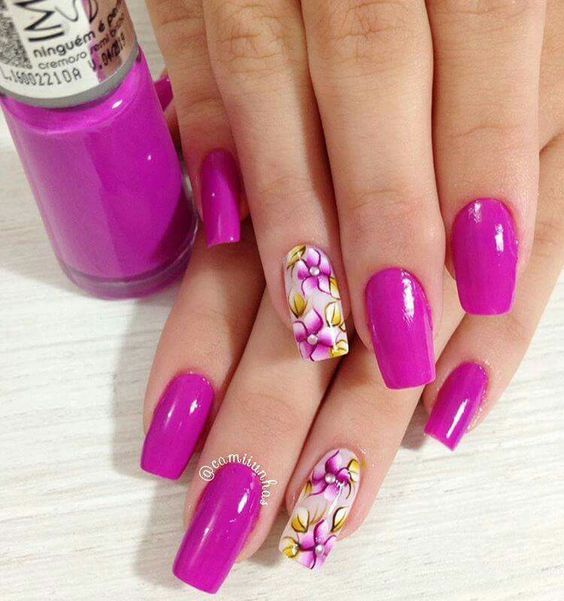 50+ Latest Purple And Pink Nail Designs 2023