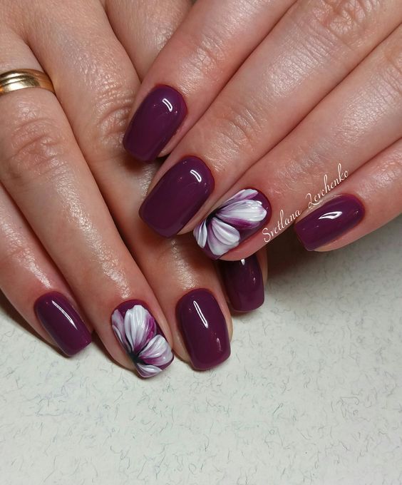 50+ Unique Maroon Nail Designs 2023