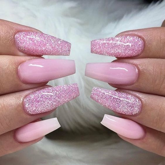 24+ Cute Baby Pink Nail Designs 2023