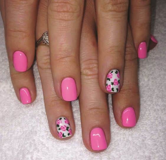 30+ Amazing Ring Finger Nail Design 2023