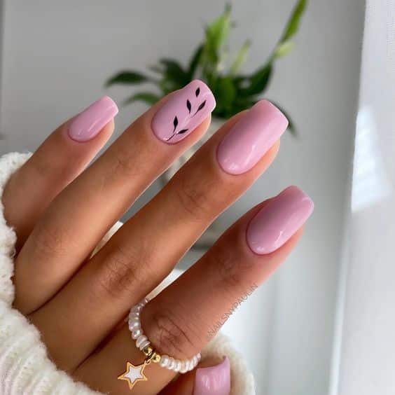 24+ Cute Baby Pink Nail Designs 2023