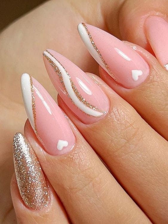 24+ Cute Baby Pink Nail Designs 2023