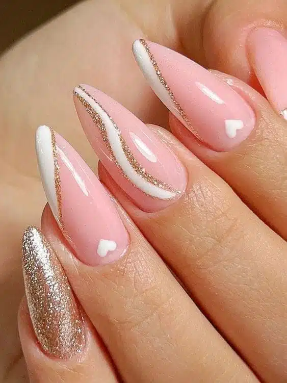 24+ Cute Baby Pink Nail Designs 2024