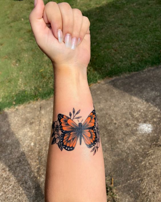 54 Awesome Butterfly Tattoos On Hand  Tattoo Designs  TattoosBagcom