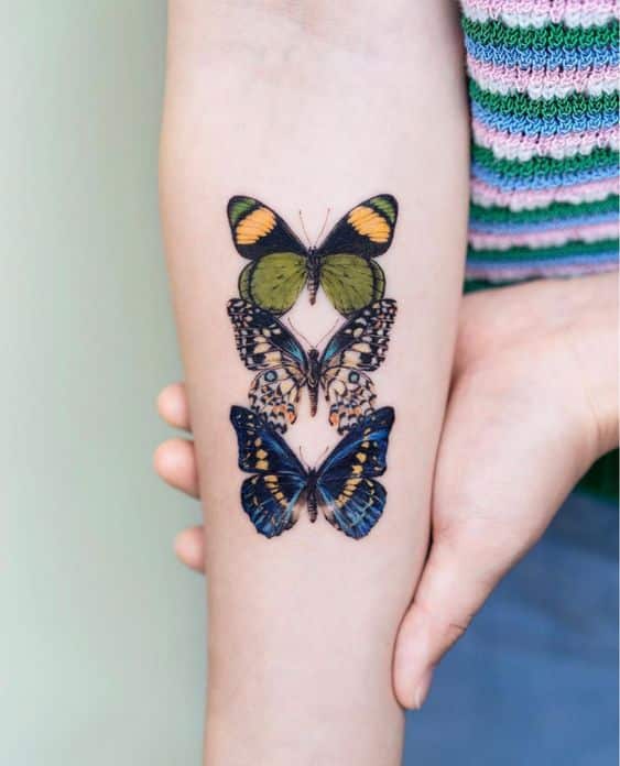 42 Wonderful Butterfly Tattoo Designs On Hand 2023