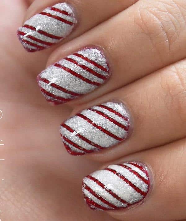 31+ Trendy Nail Designs With Stripes 2023