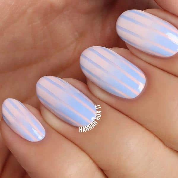 31+ Trendy Nail Designs With Stripes 2023