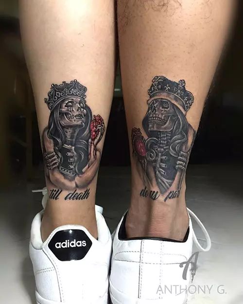 UPDATED 44 Impressive King and Queen Tattoos
