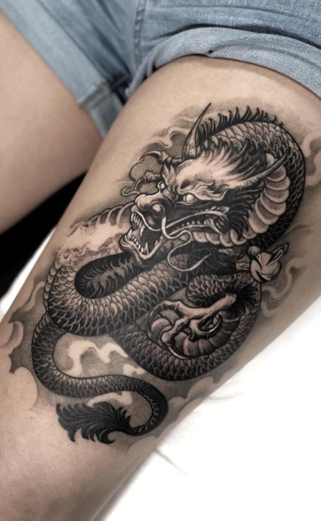 45+ Latest Dragon Tattoo Designs 2023