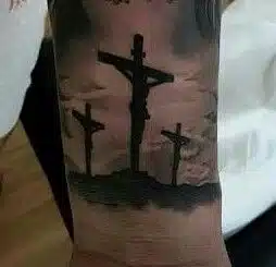 Three Cross Tattoo Designs 