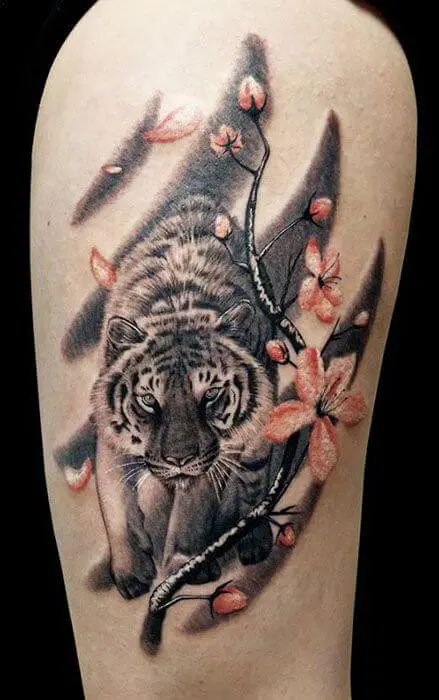 42+ Beautiful Tiger Tattoo Designs 2023