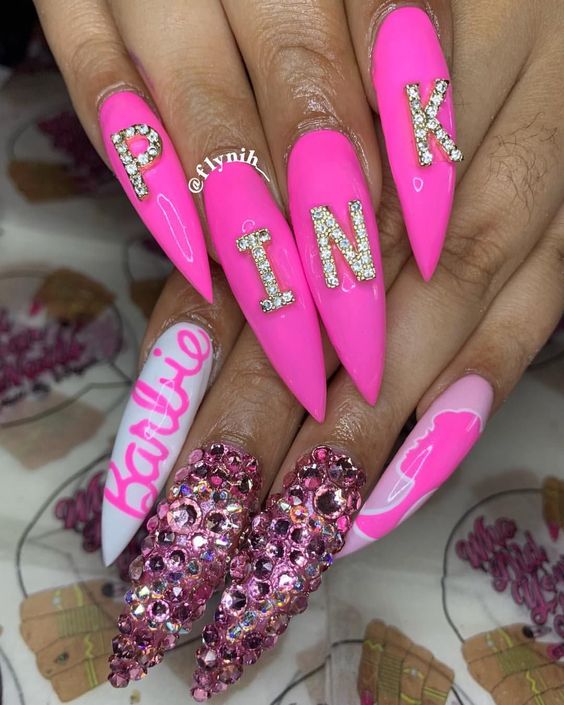 100+ Stunning Barbie Nail Designs 2023