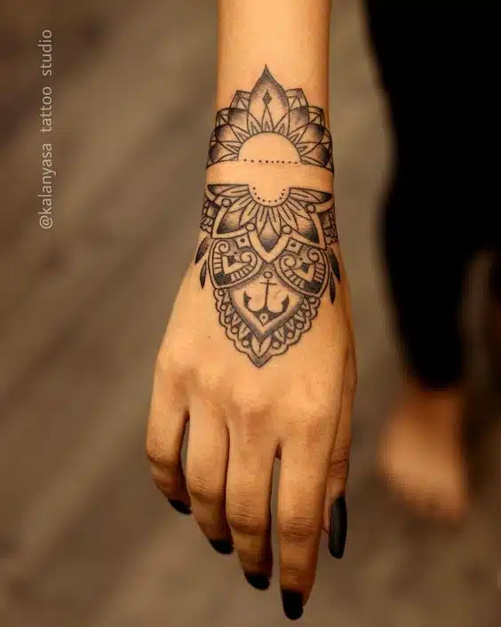 33+ Beautiful Forearm Mandala Tattoo Designs 2023