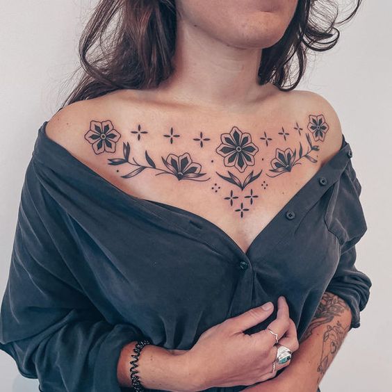 110 Best Chest Tattoos for Women and Men