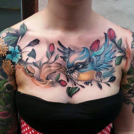 Cool Tattoo Designs Breast Tattoos  by Beauty  Wellness Blog  Medium