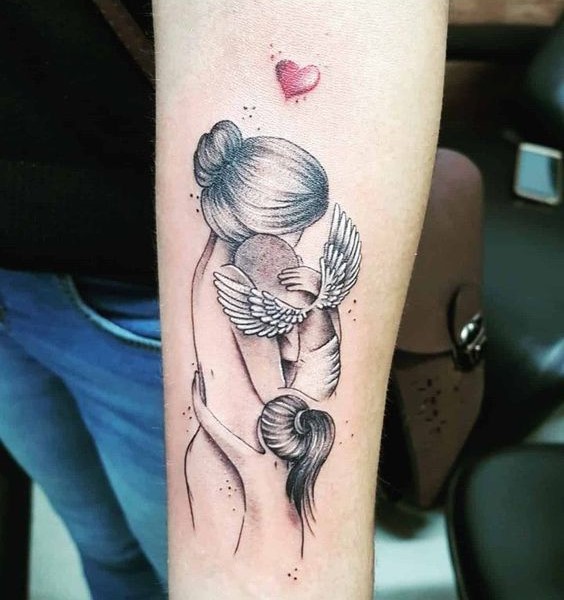 41 Outstanding Heartbeat Mom Dad Tattoo For Men And Women  Psycho Tats