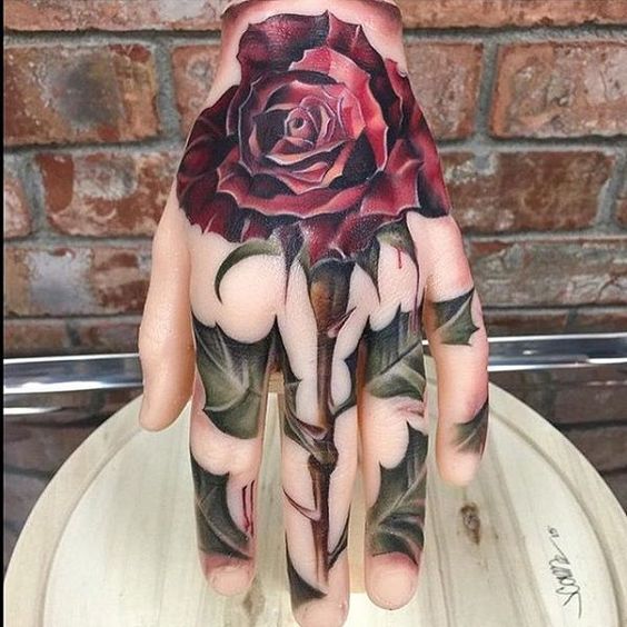 46+ Latest Rose Tattoo Designs On Hand 2023