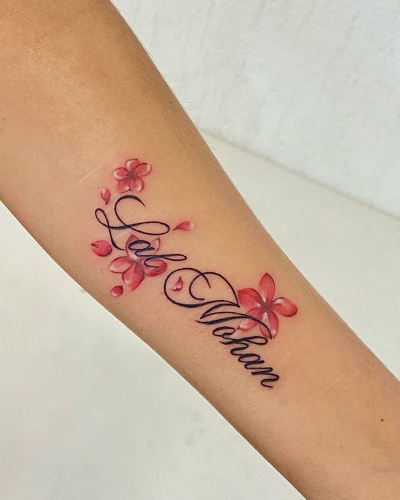 42+ Stunning Female Name Tattoo Designs 2023