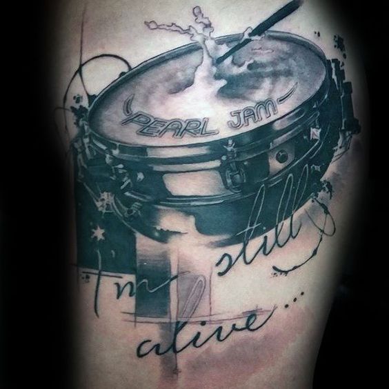 Pin by Iam centurion on dibujos  Drummer tattoo Drum tattoo Music tattoo