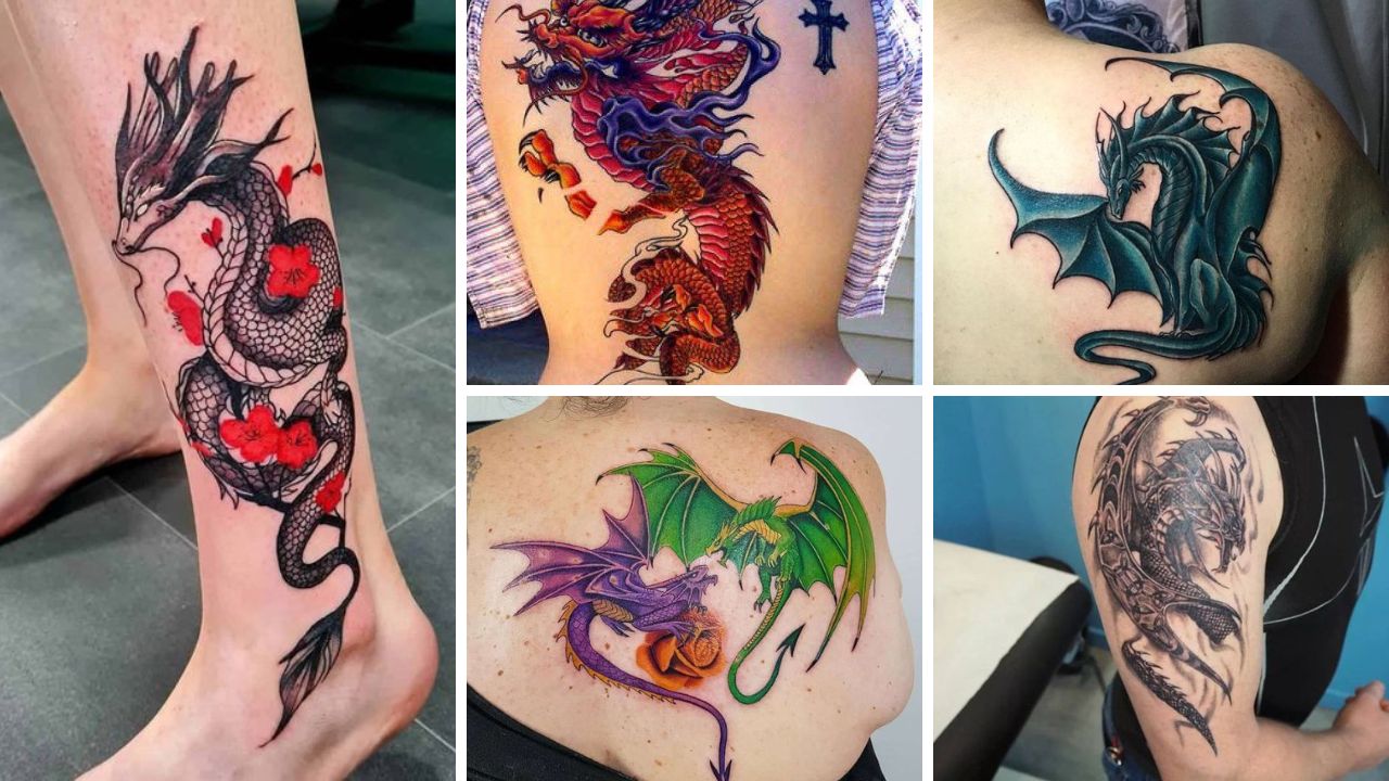 12 Colored Dragon Tattoo Ideas To Inspire You  alexie