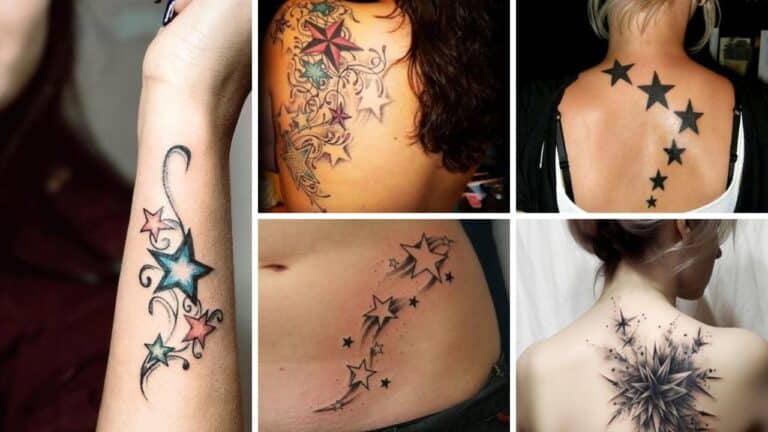 Star Tattoo Designs For Female