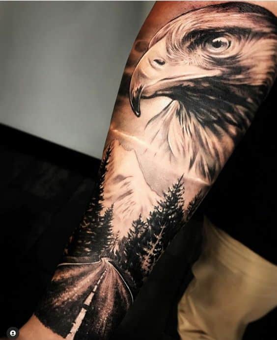 Monster FLYING EAGLE Tattoo for Men Women Waterproof Temporary Body Tattoo   Price in India Buy Monster FLYING EAGLE Tattoo for Men Women Waterproof  Temporary Body Tattoo Online In India Reviews Ratings