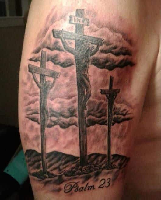 jesus cross tattoo on arm  Clip Art Library