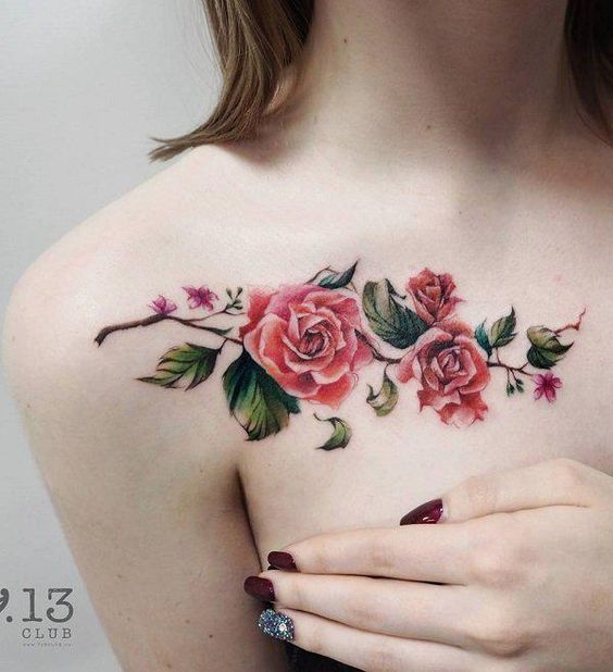 Chest Tattoos For Women Quotes QuotesGram